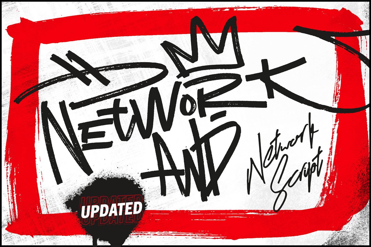 Network Font and Extras Updated example image 1