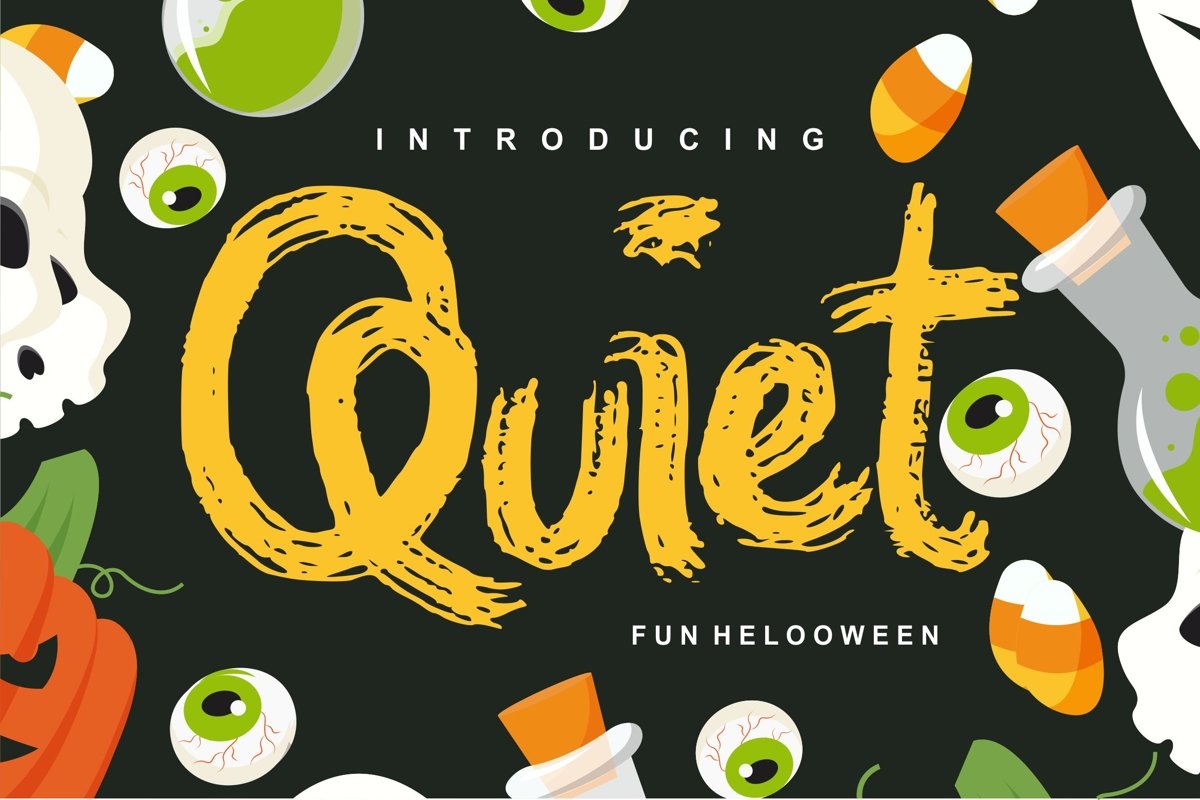 Quiet | Magical Helloween Font example image 1