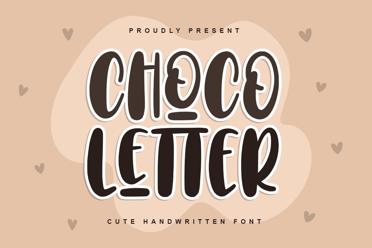 Choco Letters | Handwritten Font example image 1