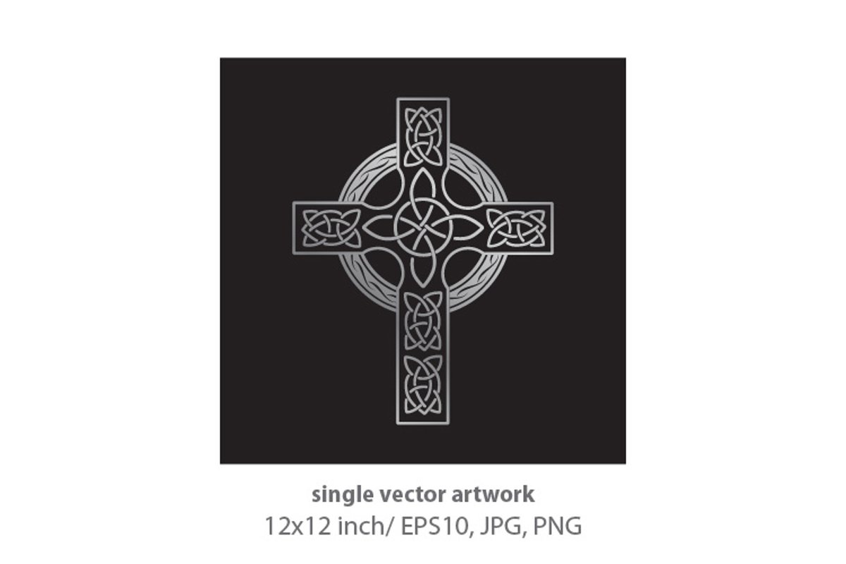 Simple Celtic Border- single vector artwork example image 1