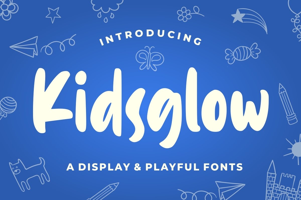 Kidsglow - Fun Fonts example image 1