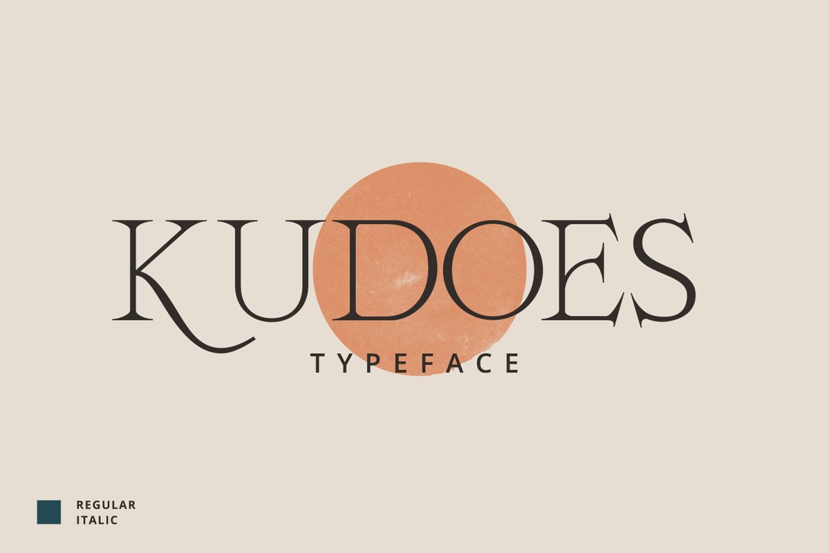 Kudoes Typeface example image 1
