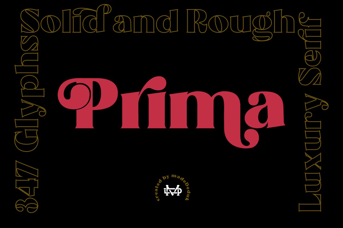 Prima - Luxury Typeface example image 1