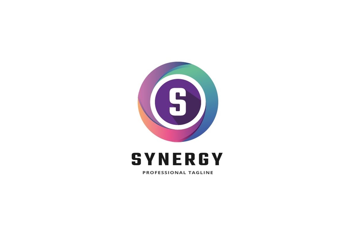 Synergy Letter S Logo example image 1