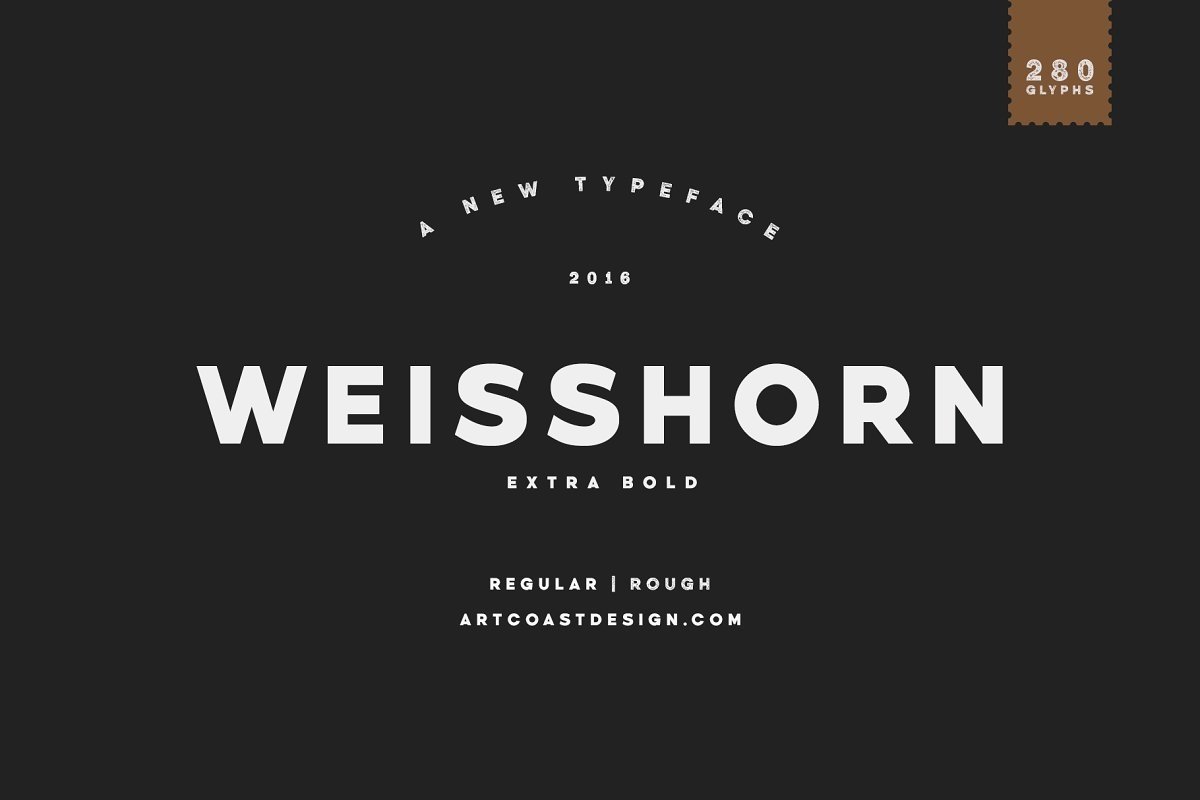 Weisshorn Typeface example image 1