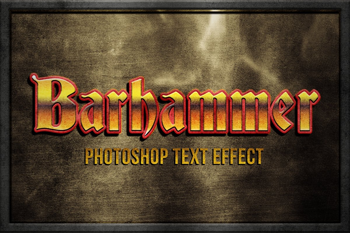 Medieval Text Effect for Photoshop example image 1