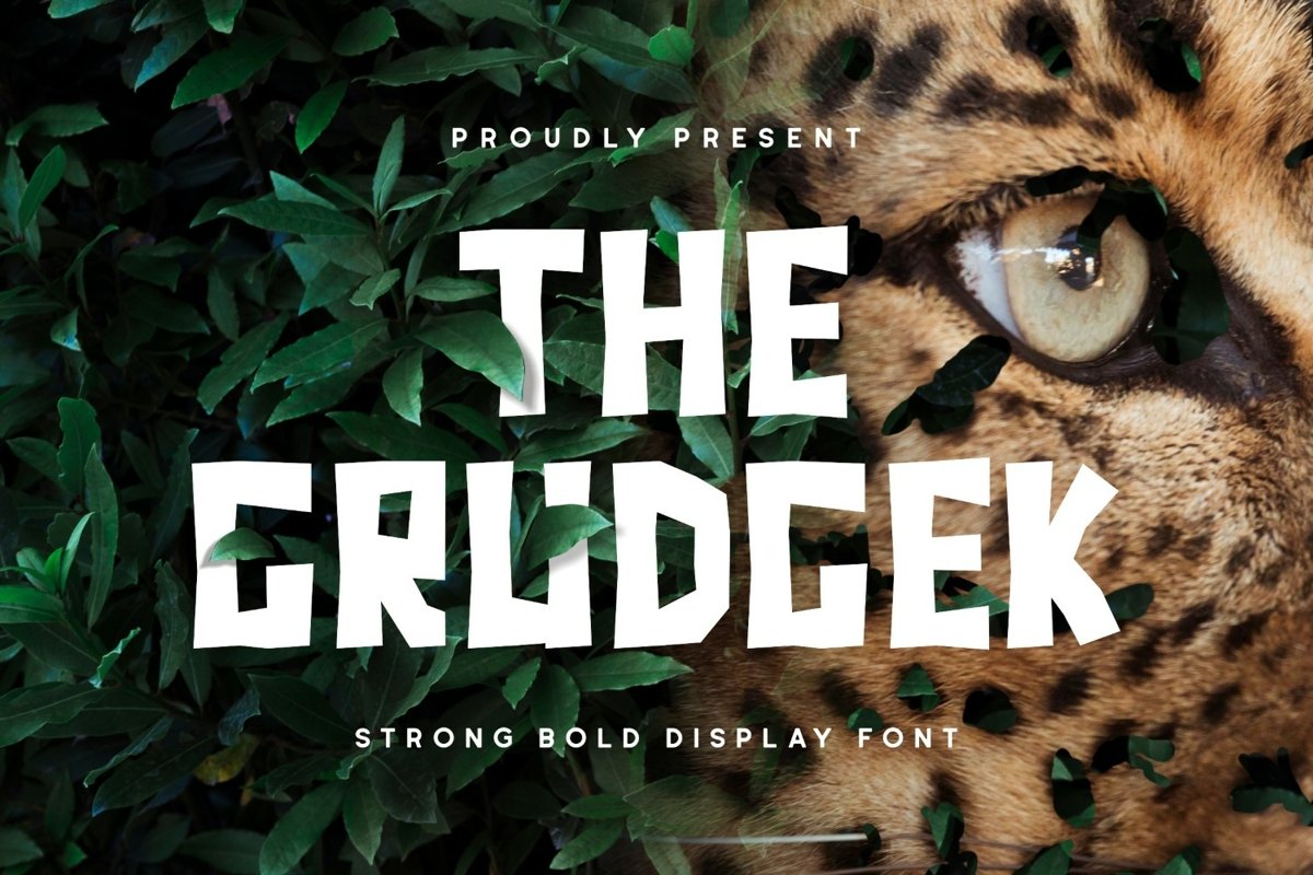 Grudgek Font example image 1