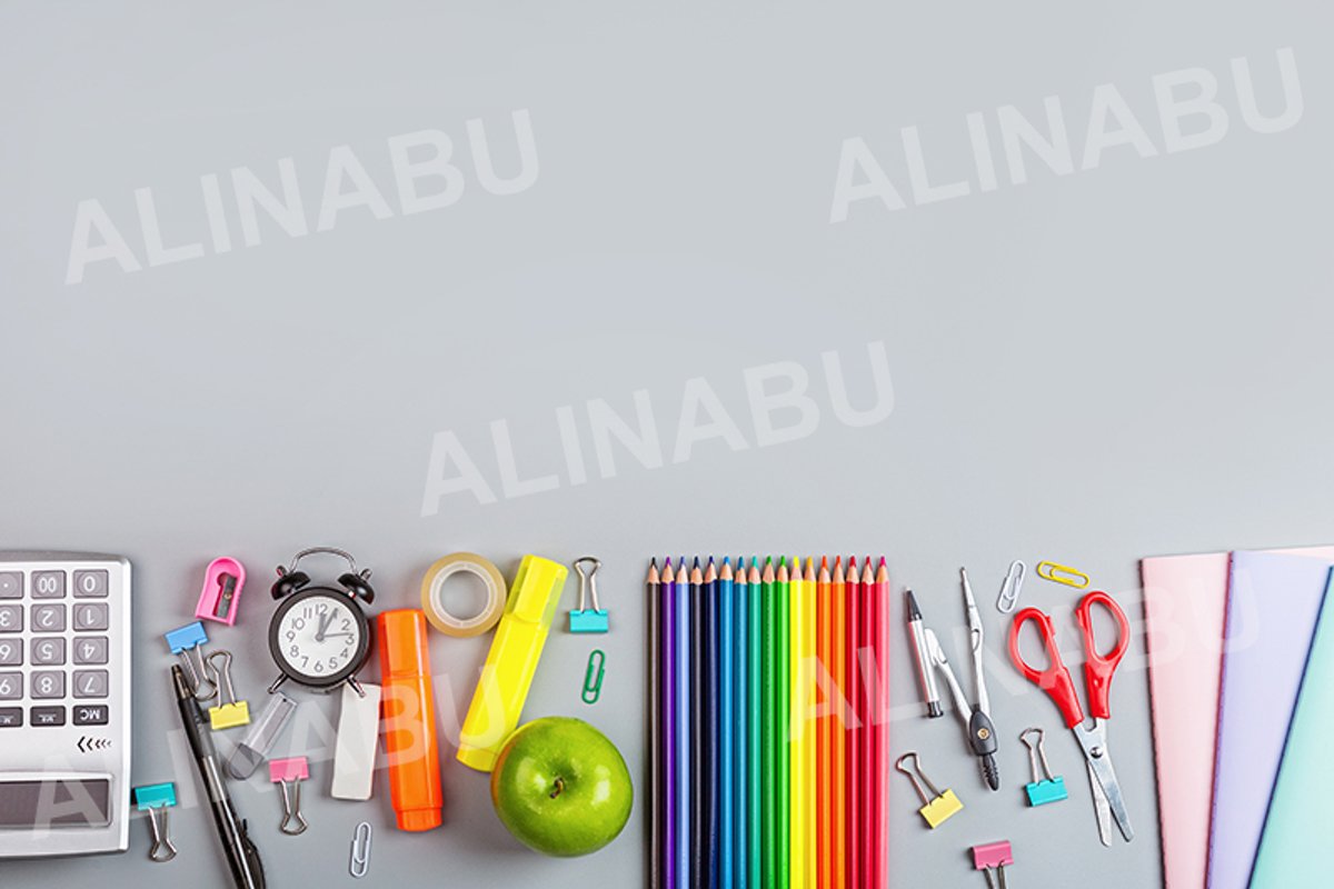 Back to School background with copy space example image 1