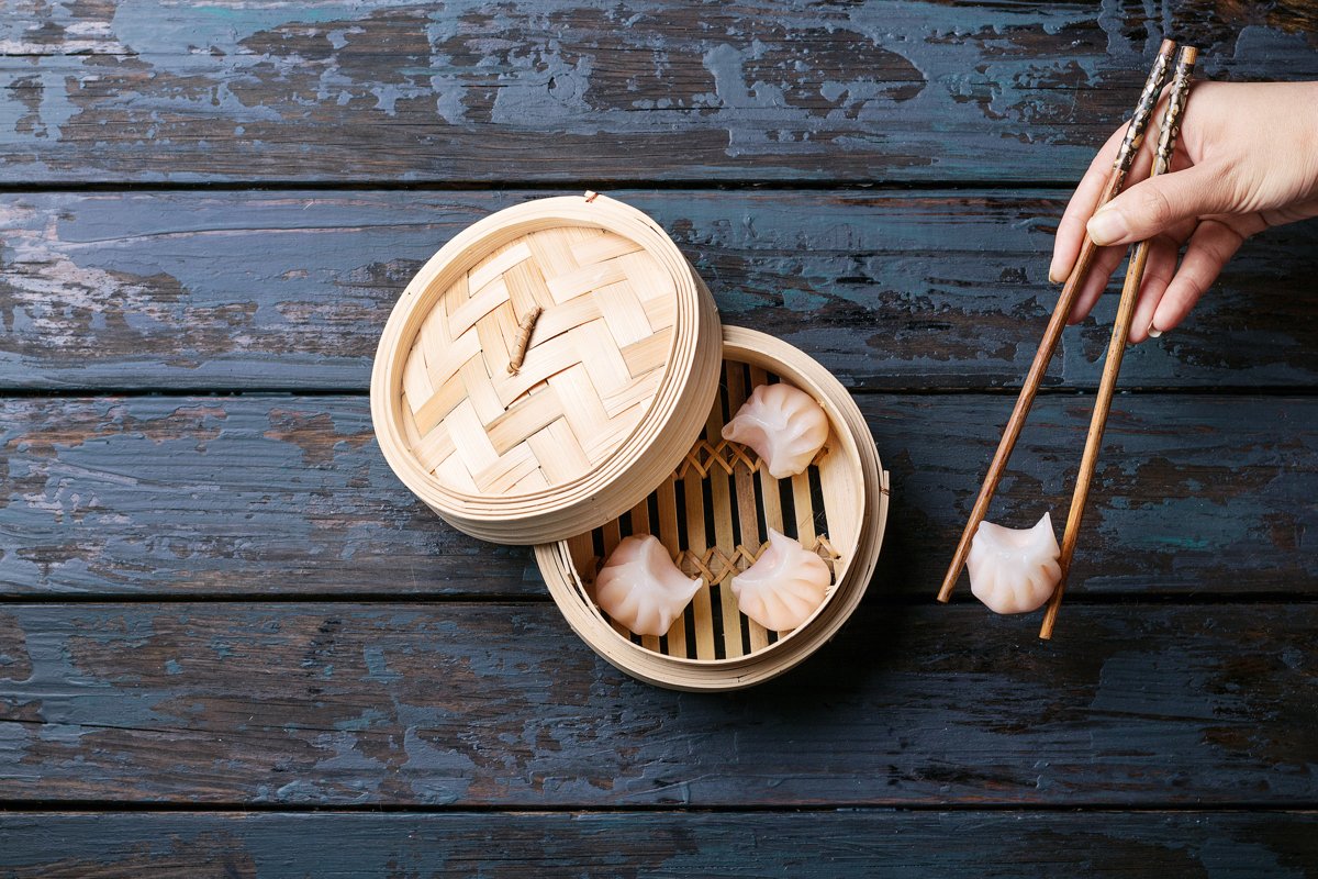 Home made chinese dumplings example image 1
