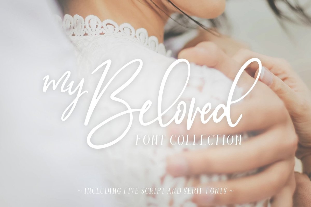 My Beloved Script & Serif Font example image 1