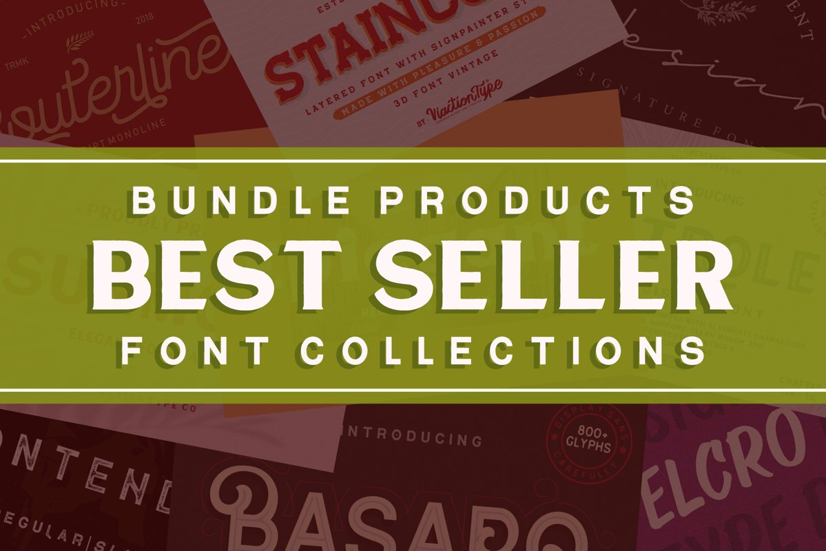 Best Seller - Font Collections example image 1