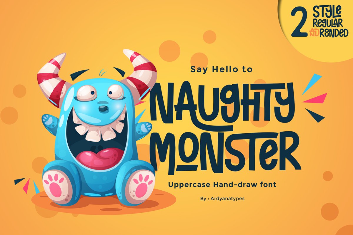 Naughty Monster example image 1