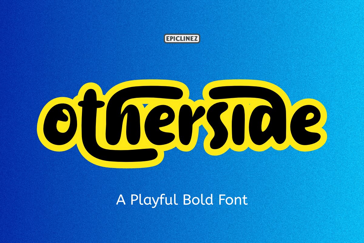Other Side - A Playful Bold Font example image 1