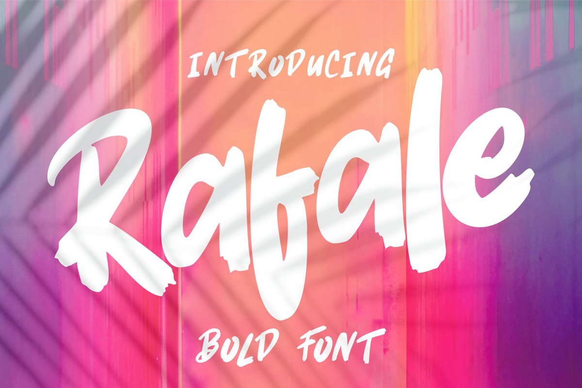 Rafale | Bold Font example image 1