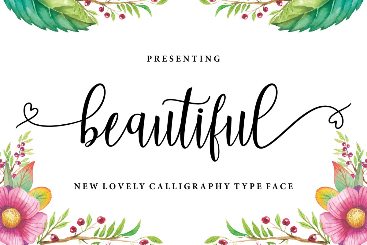 Beautiful Script example image 1