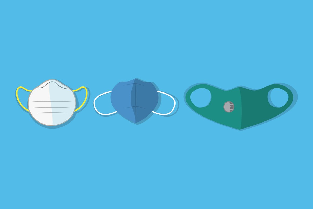 Face Mask Illustrations example image 1