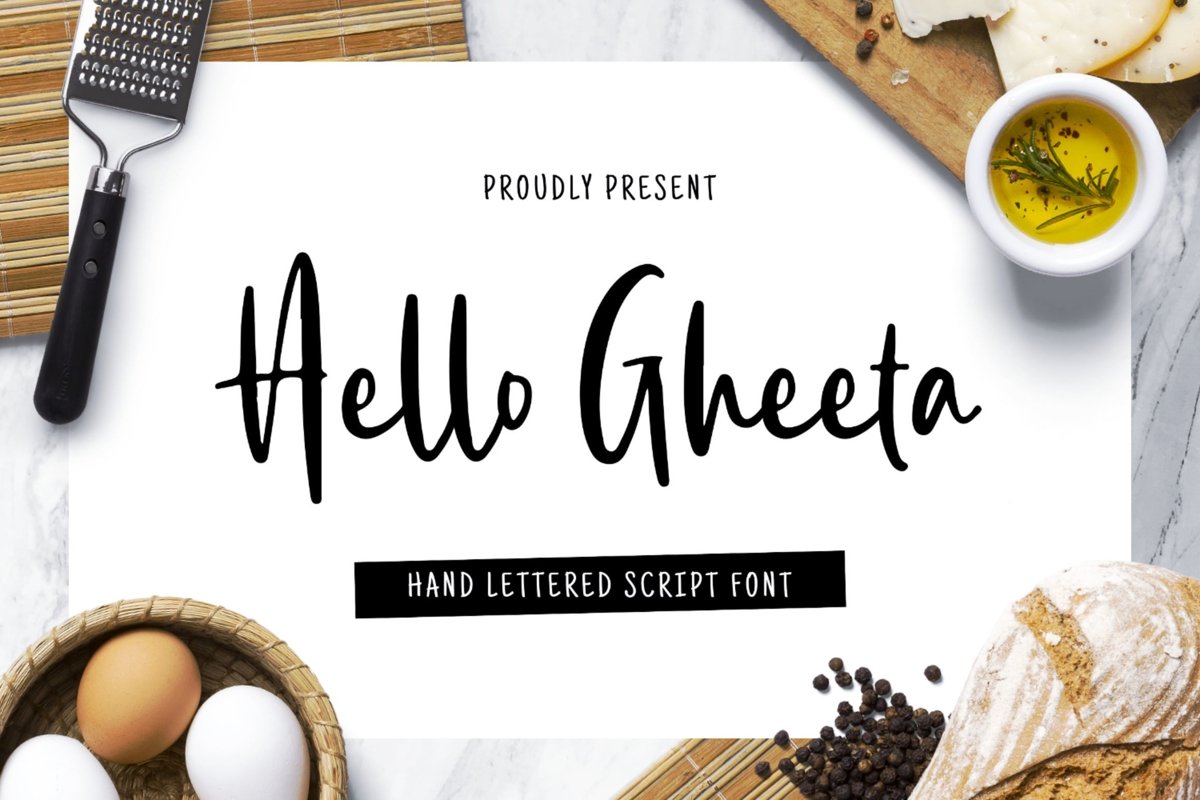 Gheeta Font example image 1