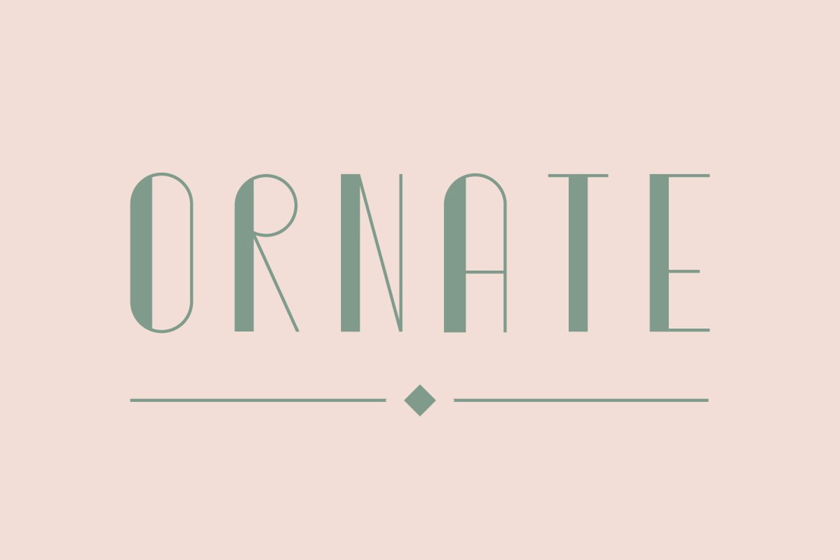 Ornate Typeface example image 1