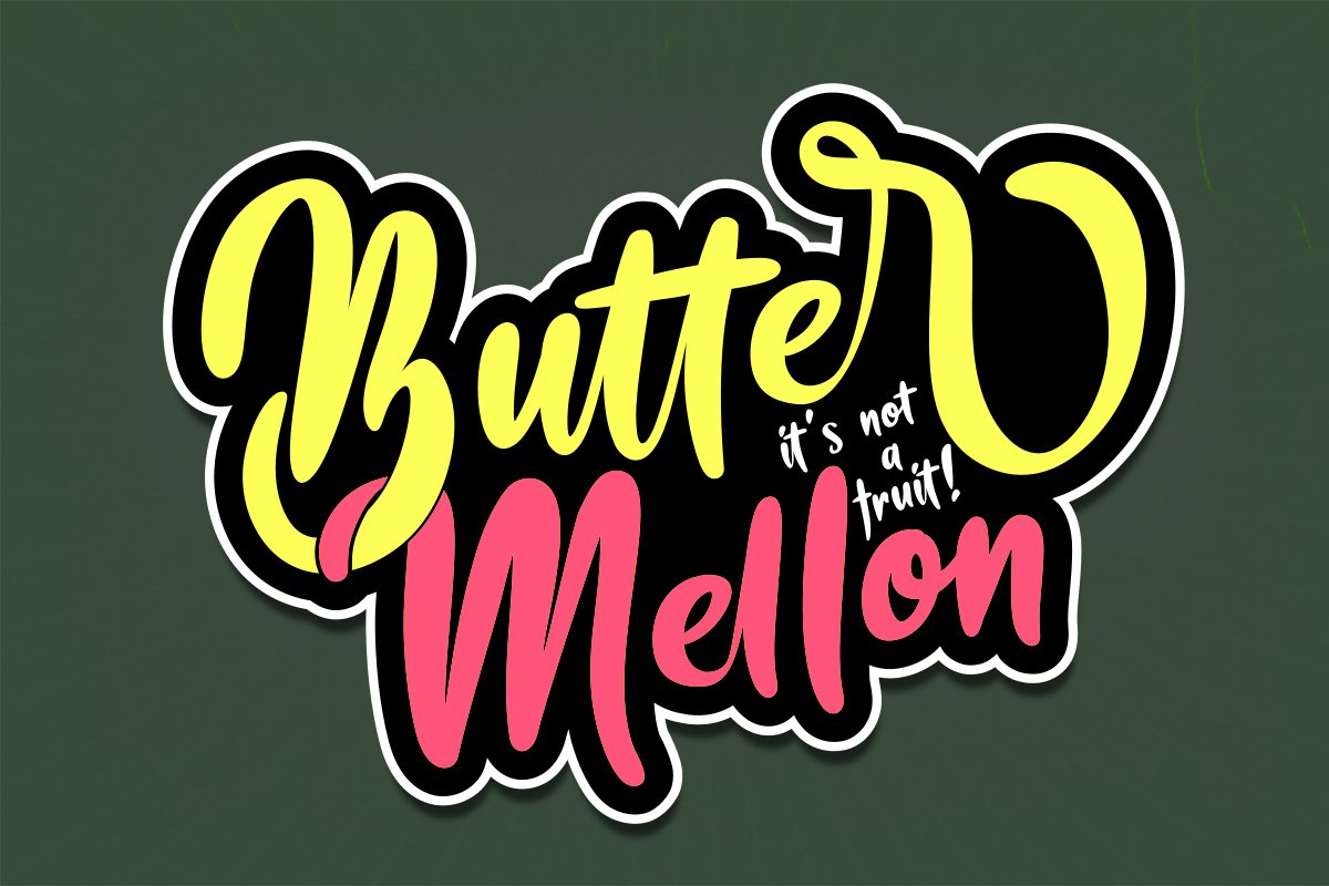 Butter Mellon example image 1