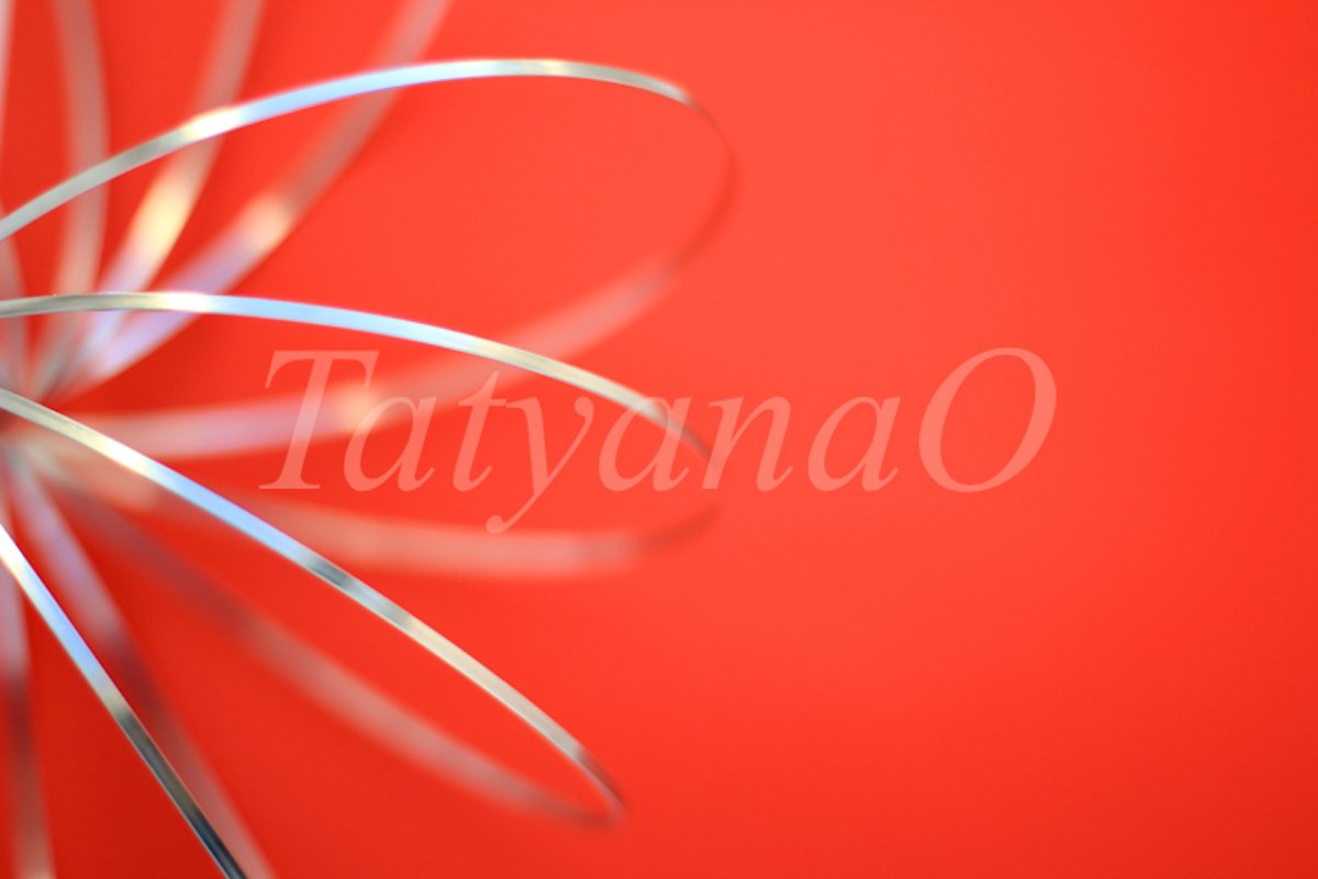 Disfocused blurred red and silver texture paper background. example image 1