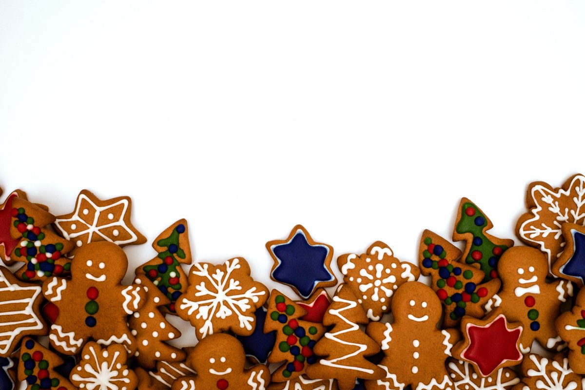 Christmas cookies background. example image 1