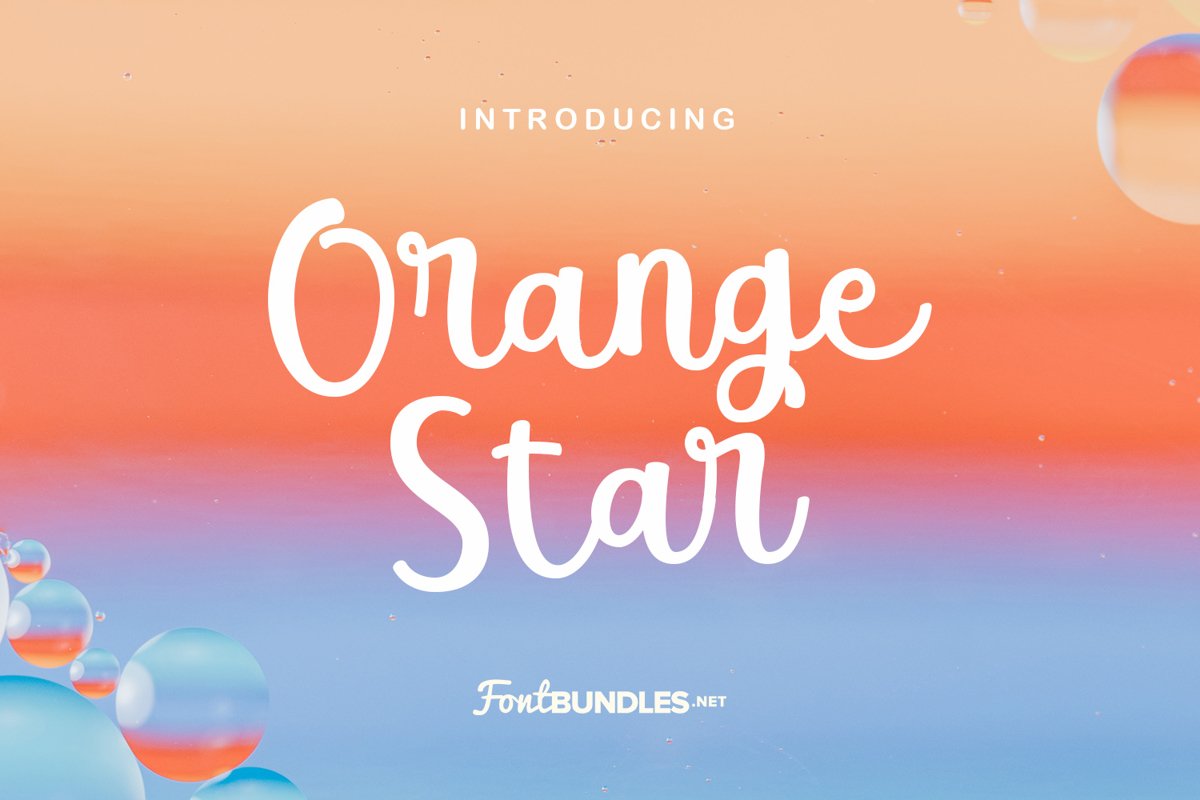 Orange Star example image 1