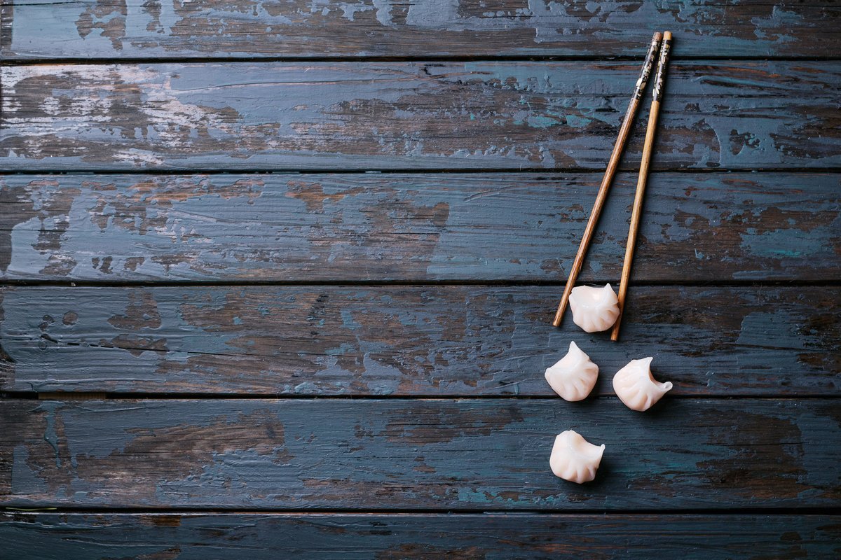 Home made chinese dumplings example image 1