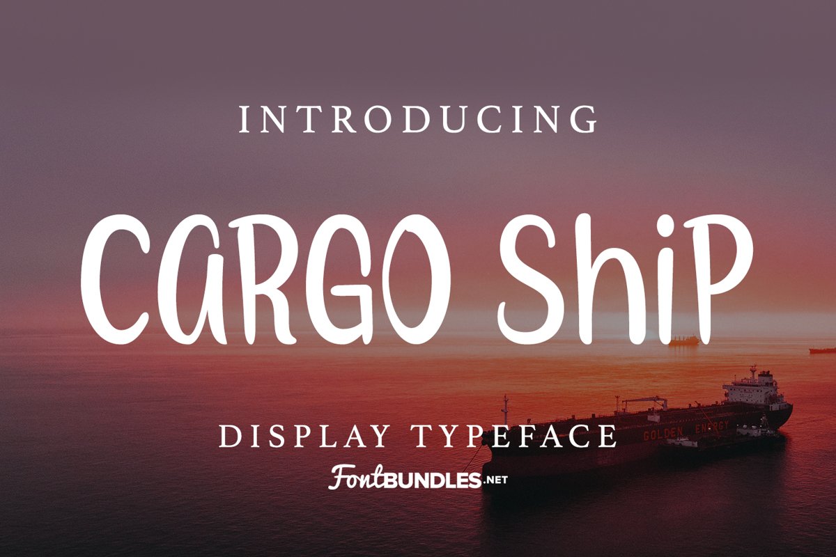 Cargo Ship example image 1