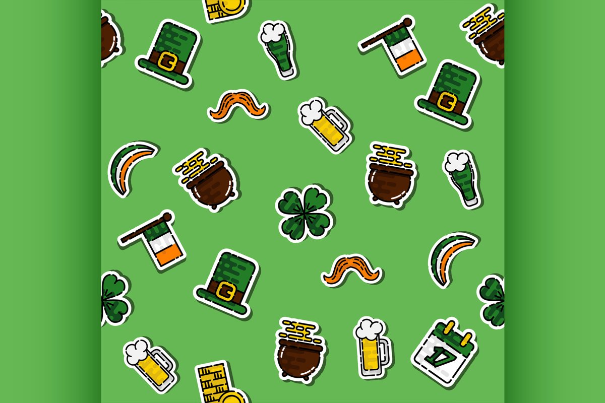 St.Patricks Day pattern example image 1