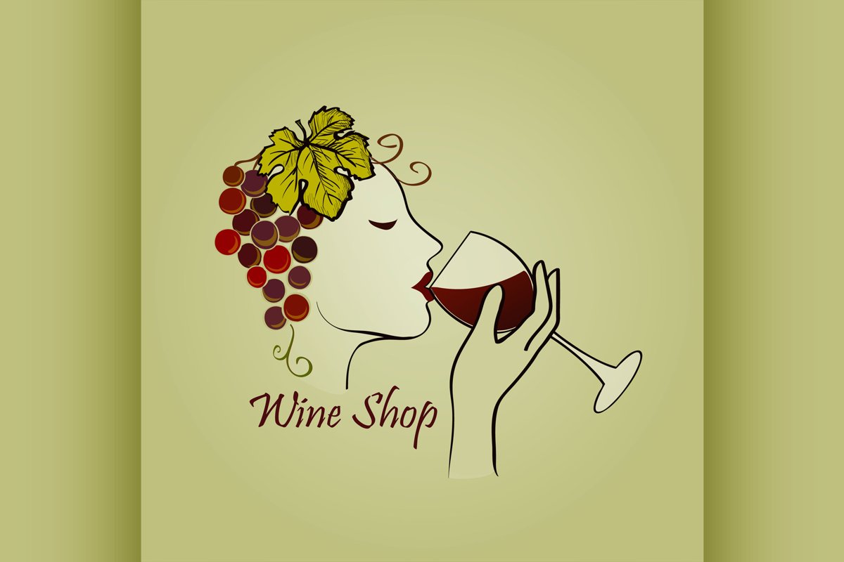 Hand drawn Wine label example image 1