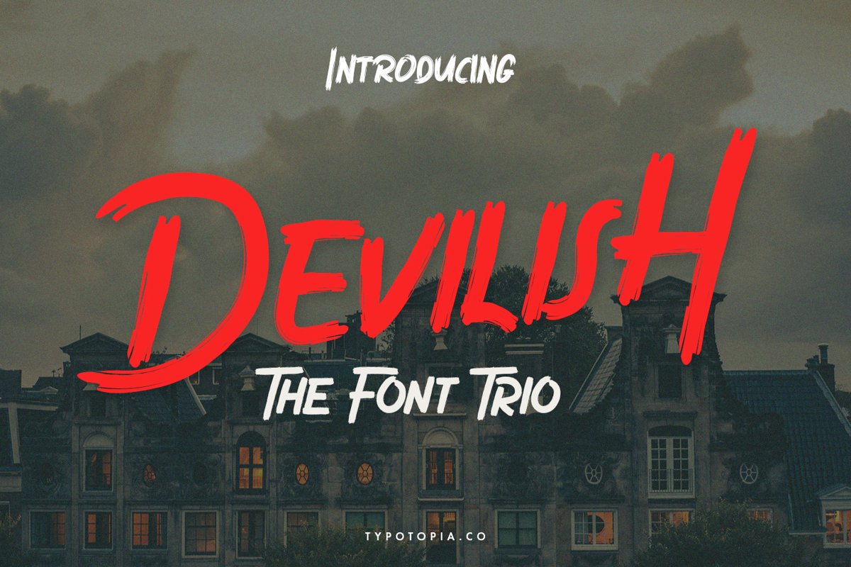 Devilish The Font Trio example image 1