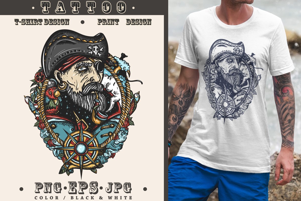 Old pirate example image 1