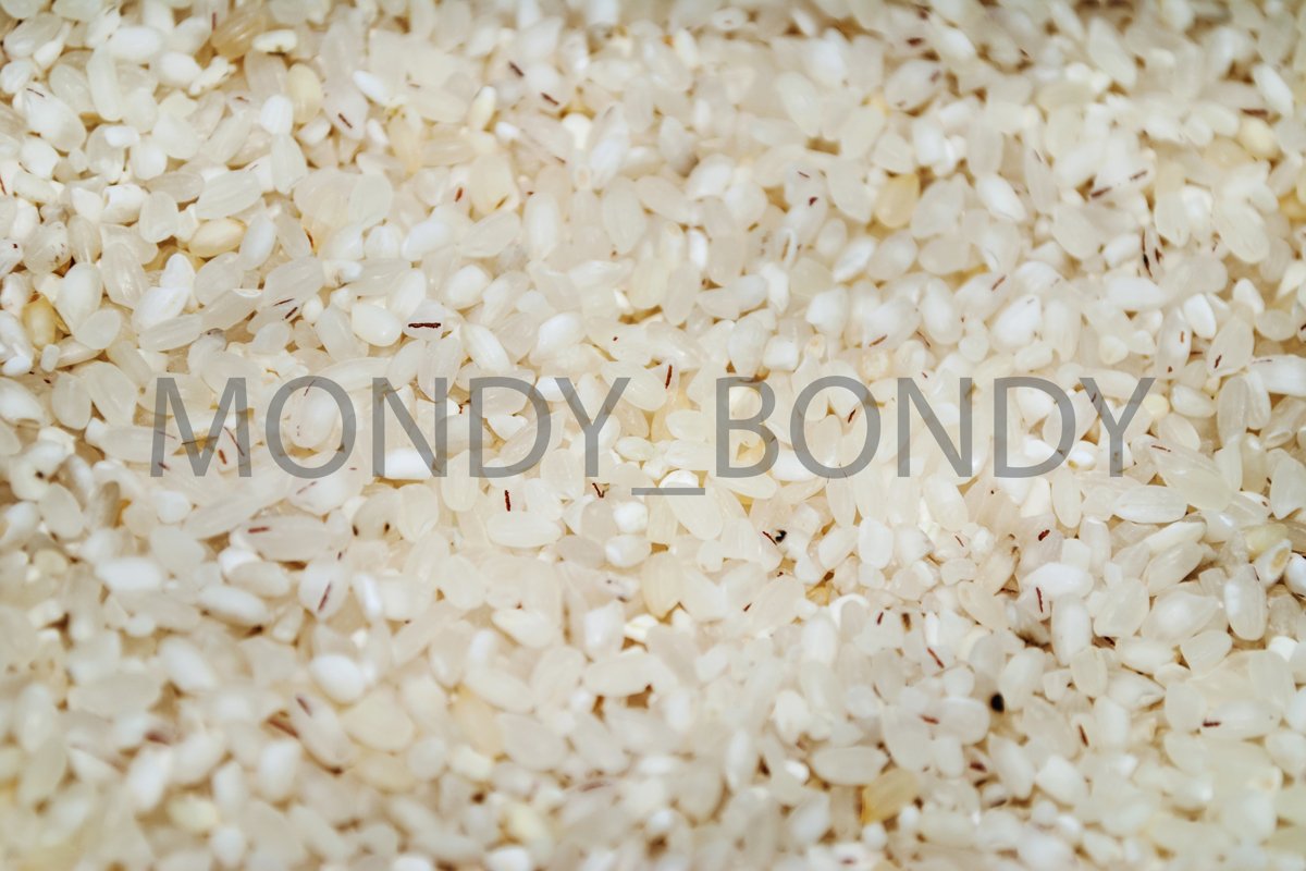 Rice cereal texture close-up example image 1