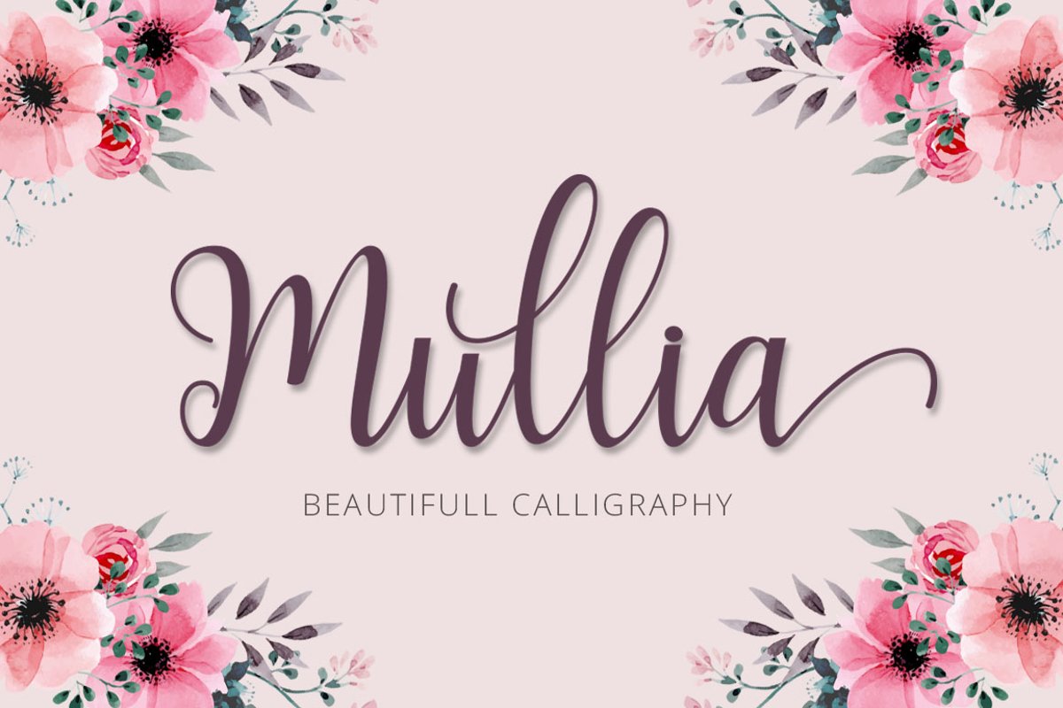 Mullia Script example image 1