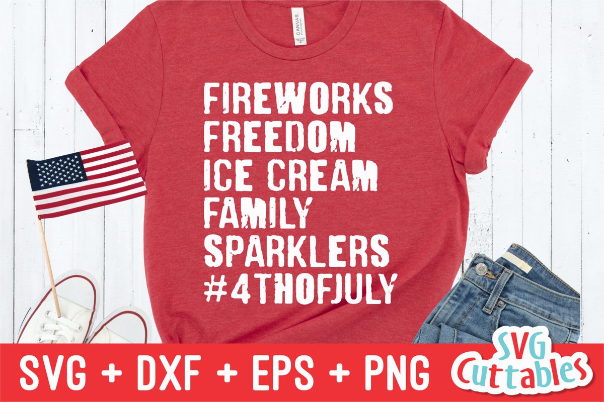 Fourth Of July SVG Cut File example image 1
