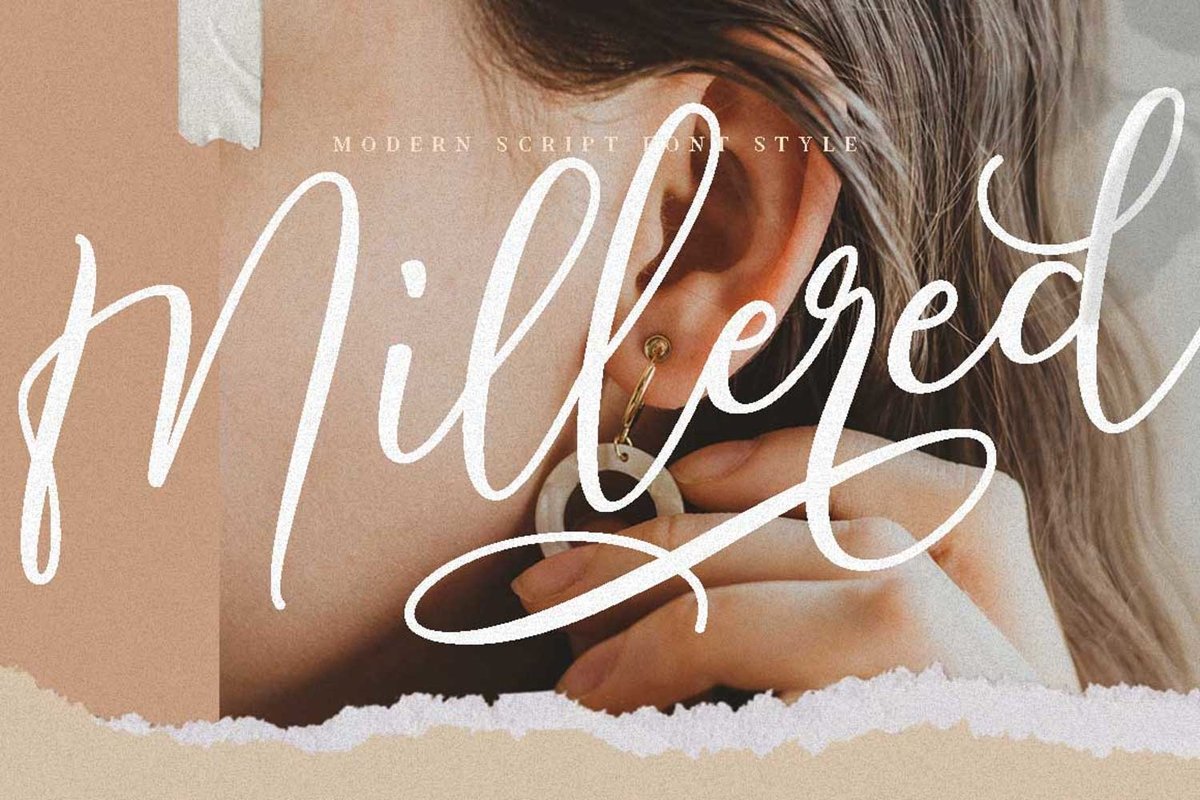 Millered - Beauty Elegant Script example image 1