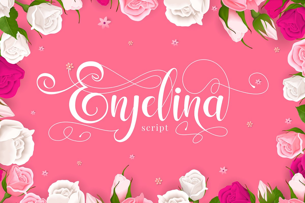 Enjelina Script example image 1