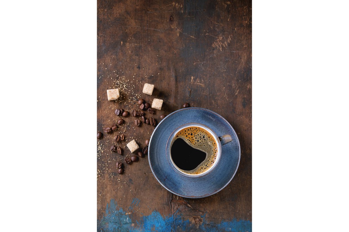 Cup of black coffee example image 1