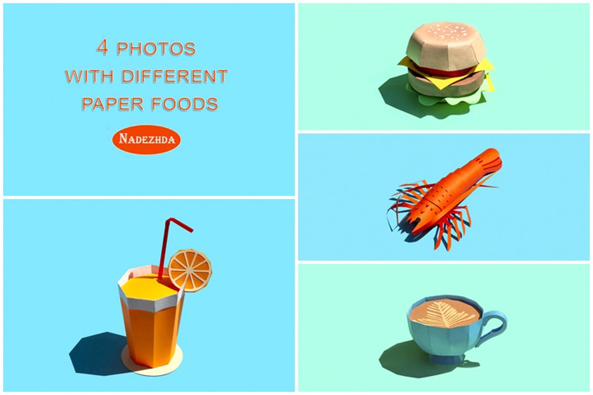 Different paper food products example image 1