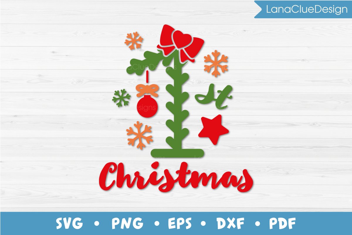 1st Christmas SVG example image 1