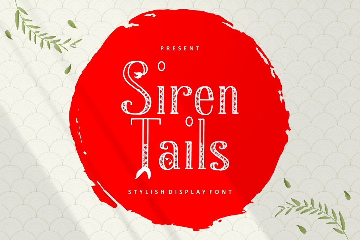 Siren Tails - Stylish Display Font example image 1