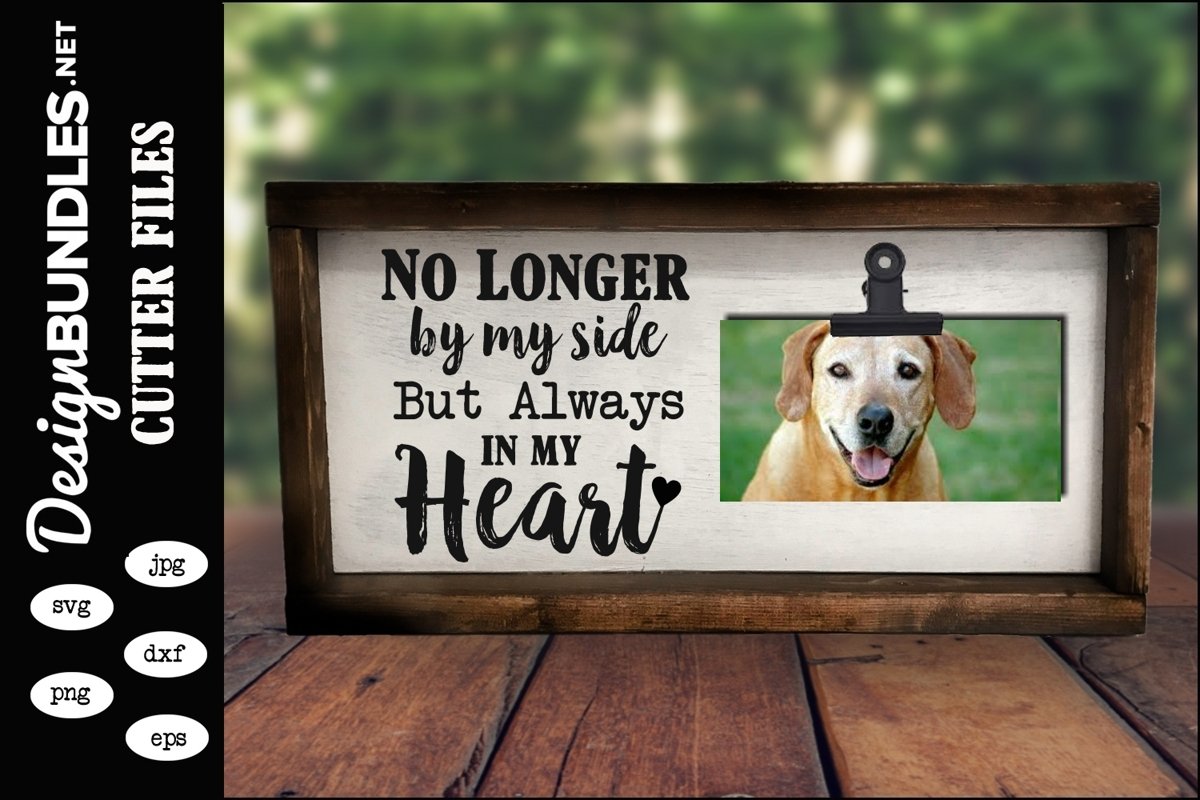 No Longer By My Side SVG example image 1