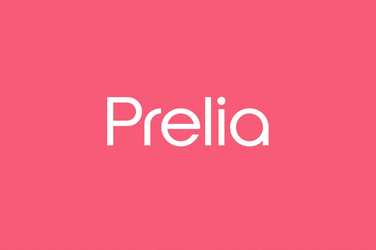 Prelia - Logo Font / Logo Use Only example image 1