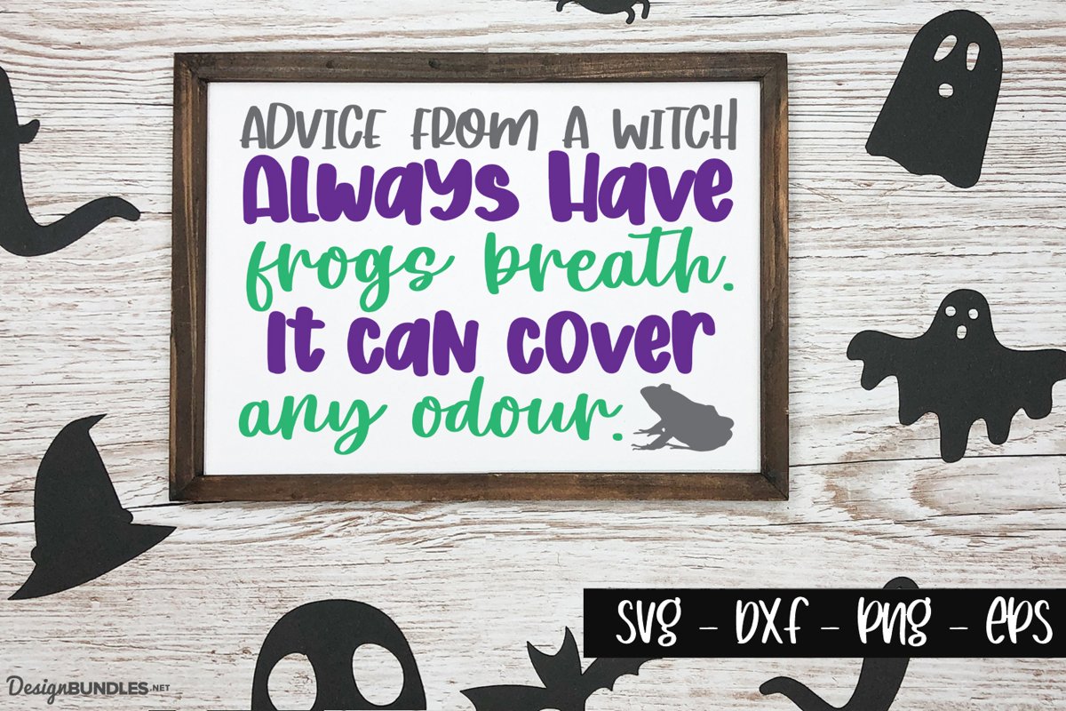 Advice from a Witch - Halloween Quotes example image 1