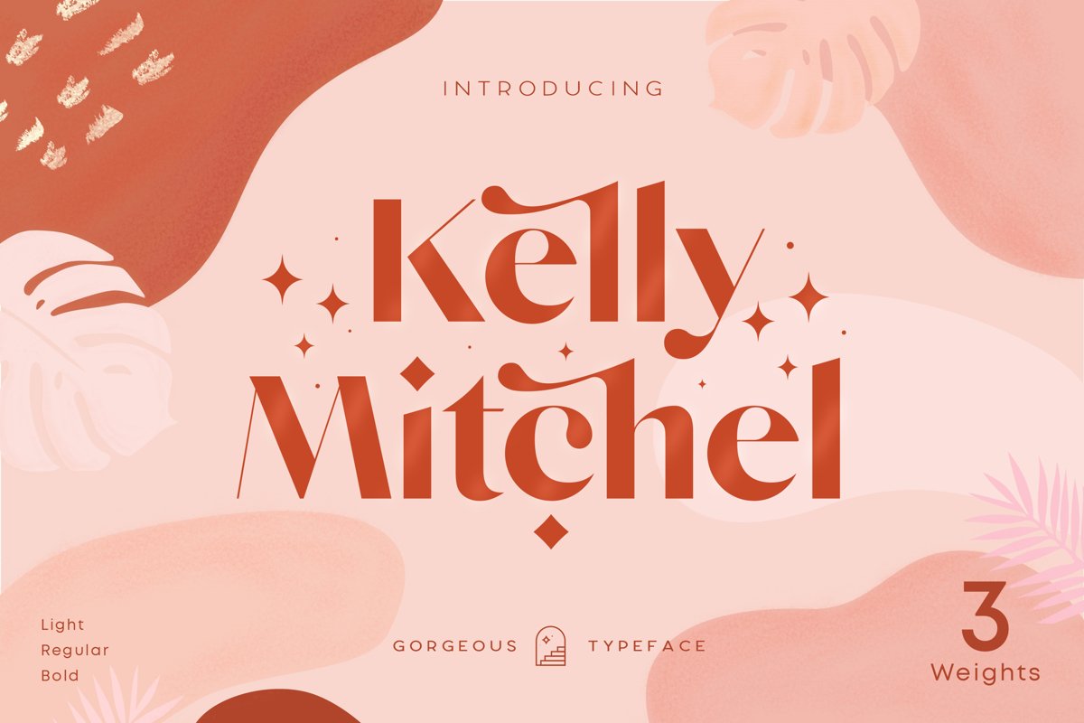 Kelly - Three Weights Classy Sans Serif example image 1