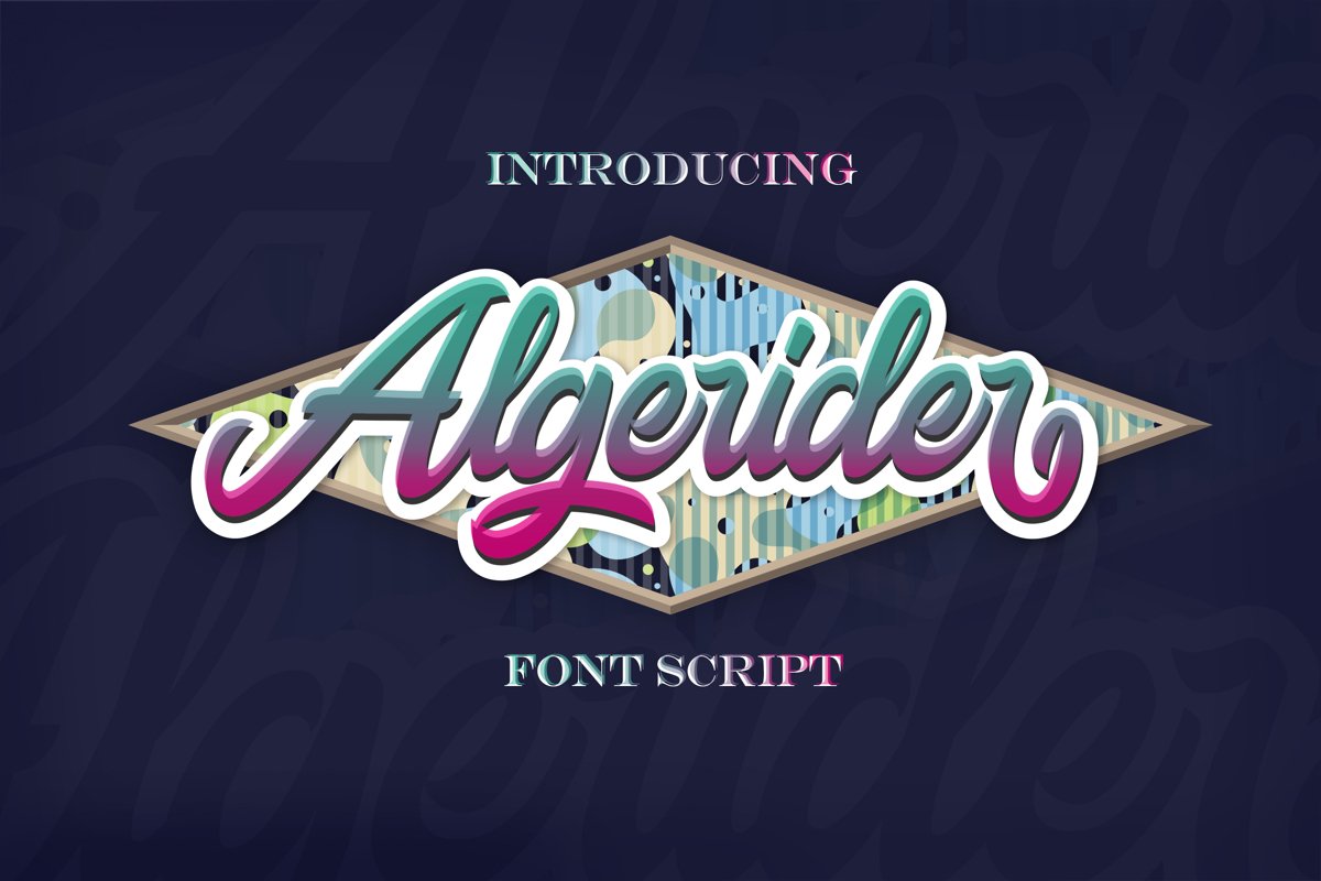 Algerider Script example image 1