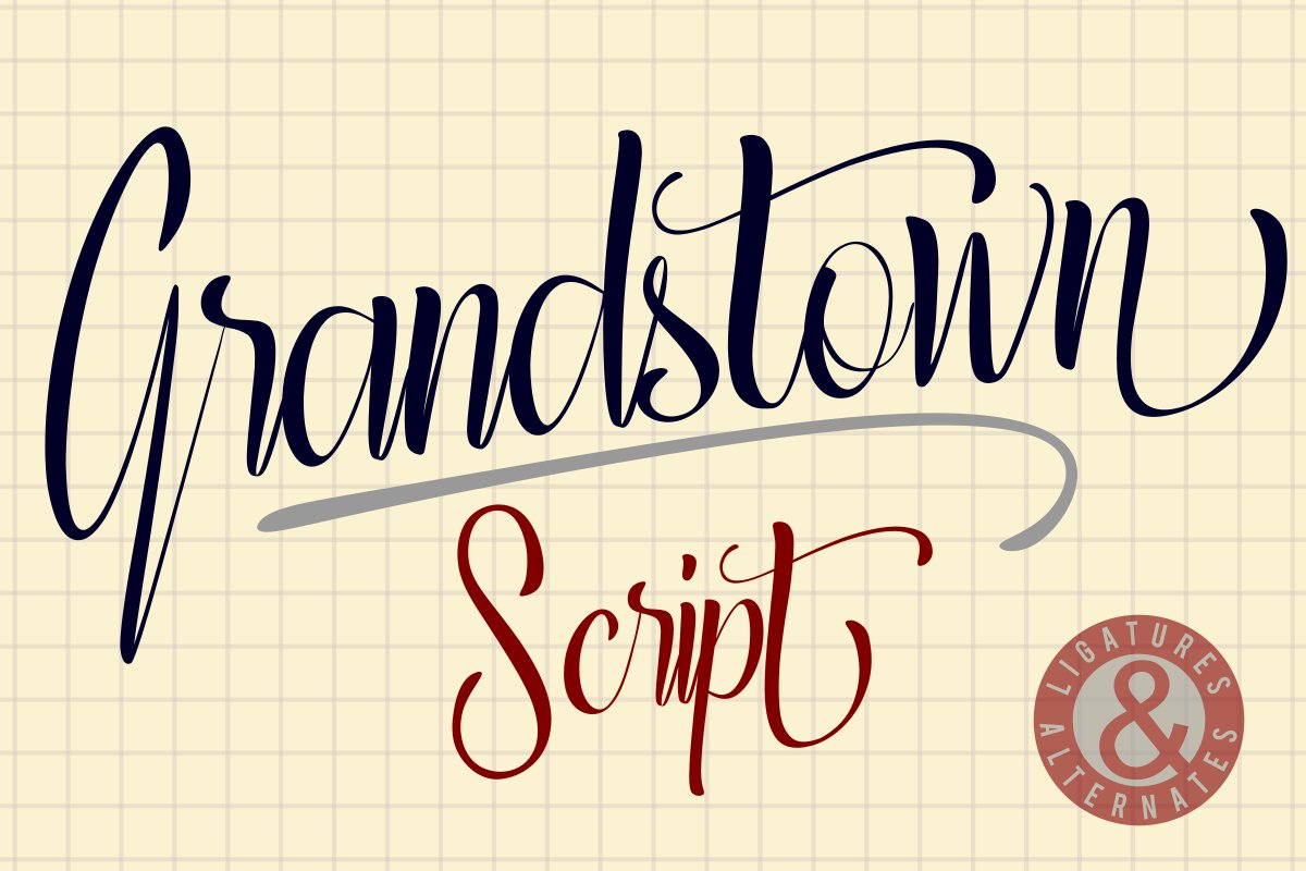 Grandstown Script example image 1