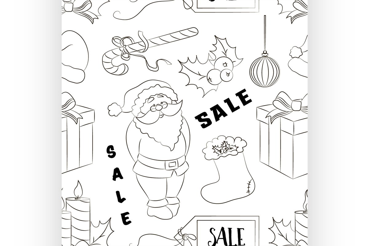 Christmas sale set pattern example image 1