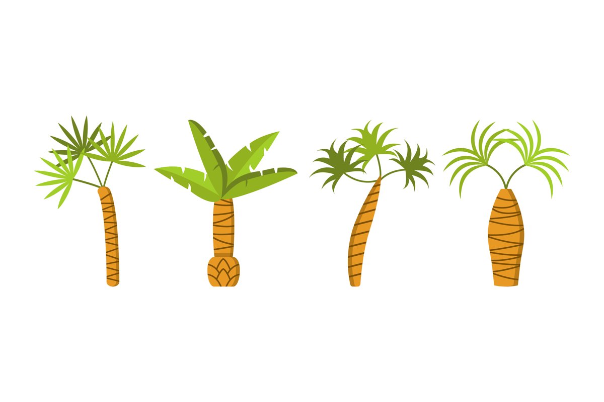 Palm Tree Illustrations example image 1
