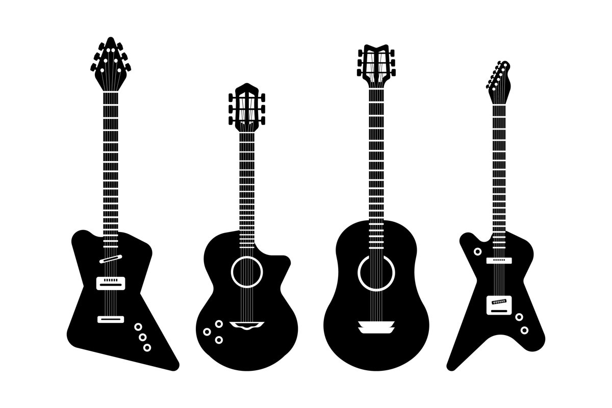 Guitar Silhouettes example image 1